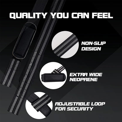 Weight Lifting Straps, Wrist Deadlift Straps with Padding, Wrist Lifting Straps for Weightlifting,Powerlifting,Strength Training